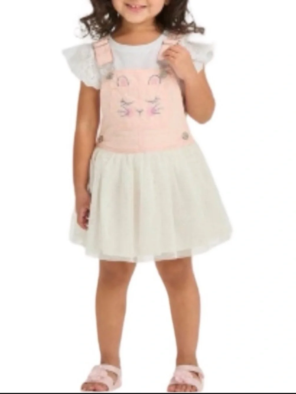Oshkosh B'gosh Bunny Overall Dress 3Т